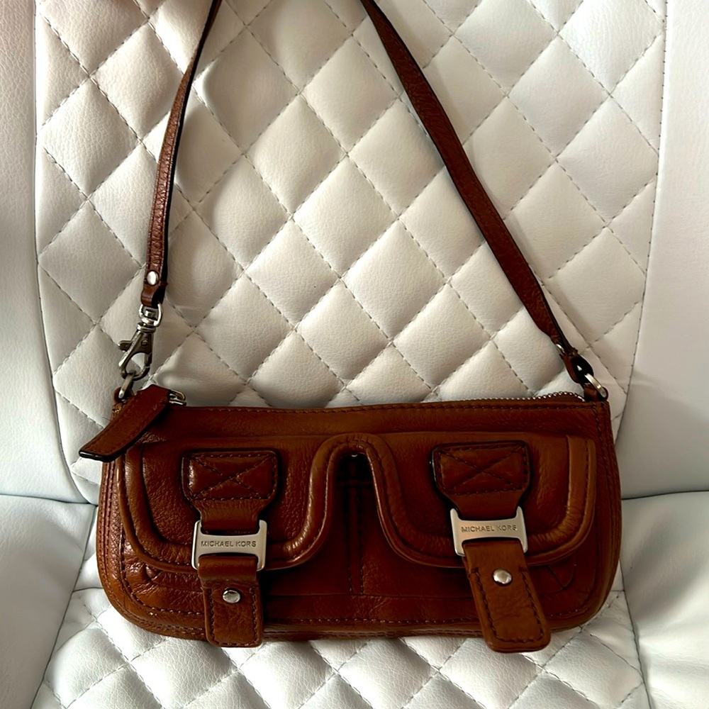 Michael Kors mini bag brown leather